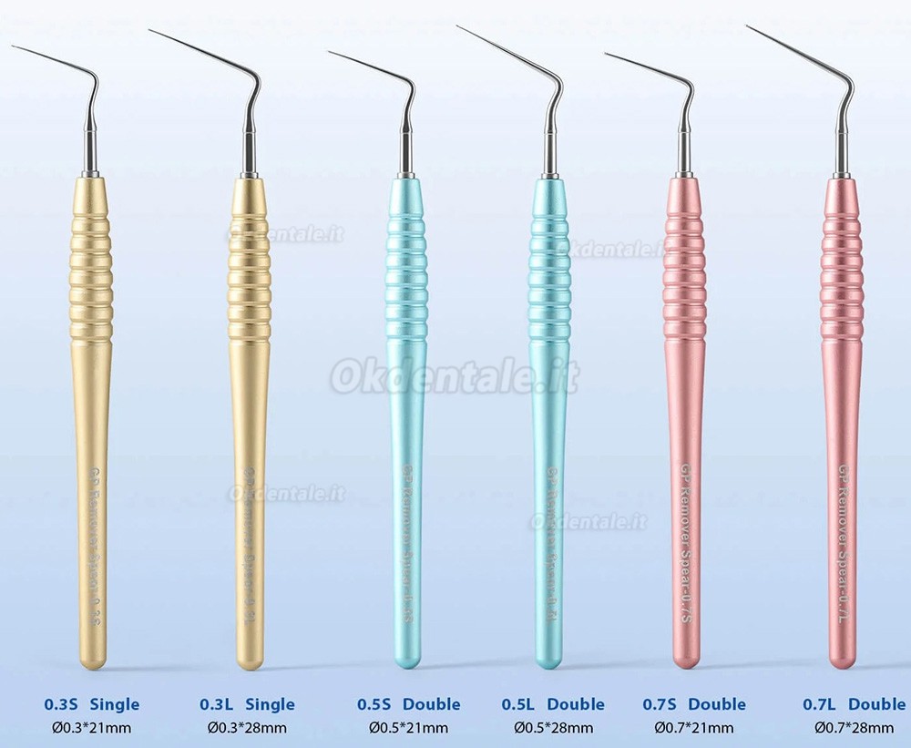Strumento rimozione guttaperca pour endodontica, Lancia rimozione guttaperca